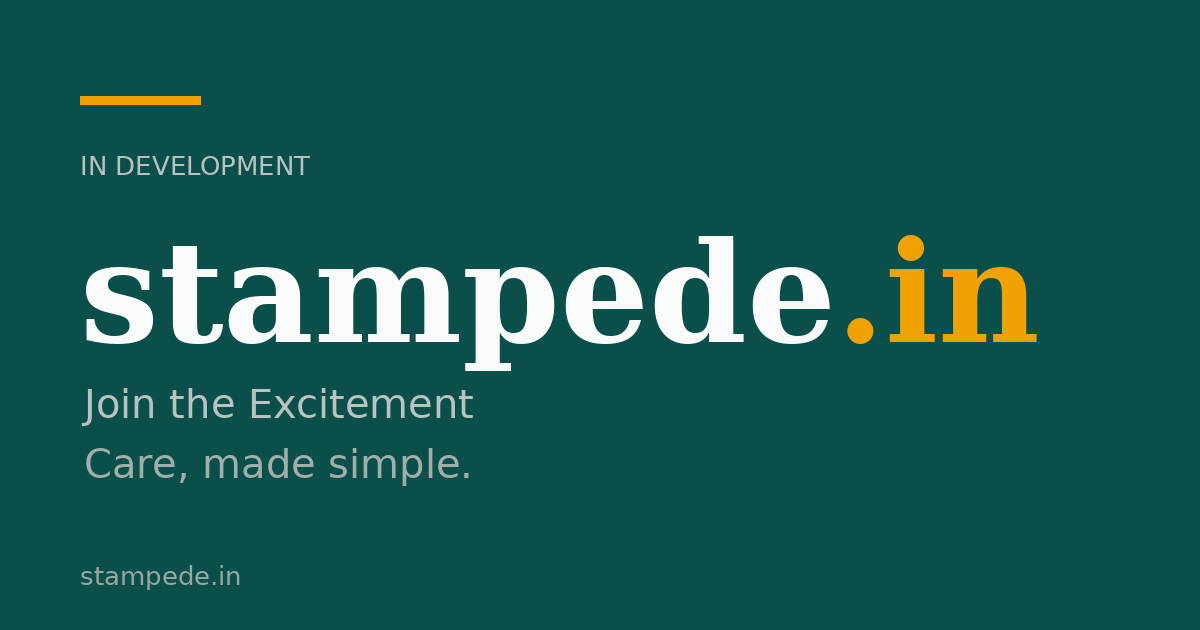 Link preview image for stampede.in